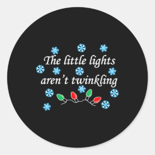 Sticker Rond The Little Lights Ar't Twinkling
