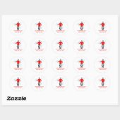 Sticker Rond The Nutcracker - Mouse Team 2024 (Feuille)