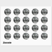 Sticker Rond The Path Forward – Forward Motion Art Classic (Feuille)