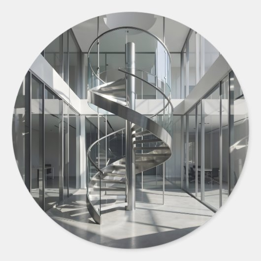 Sticker Rond The Path Forward – Forward Motion Art Classic (Devant)