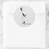 Sticker Rond The Vertical Life - Conception du climbing rock (Sac)