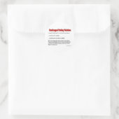 Sticker Rond thegimpstore.com (Sac)