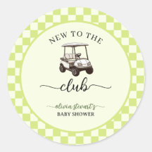 Thème Golf Vert Baby shower