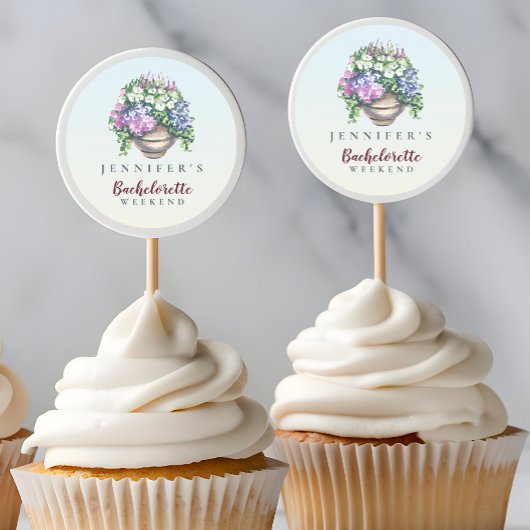 Sticker Rond Thèmes d'automne Vibes Rustique Enterrement de Vie