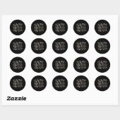 Sticker Rond Thérapie physique (Feuille)