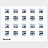 Sticker Rond Thérapie physique J'ai un exercice pour cela (Feuille)