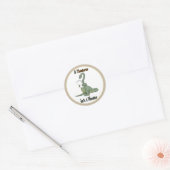 Sticker Rond Thesaurus Dinosaur (Enveloppe)