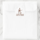 Sticker Rond Thésée (Sac)