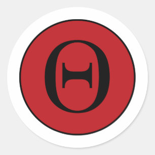 Sticker Rond Thêta