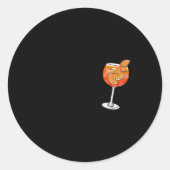 Sticker Rond They See Me Aperollin' X New Holy Aperoli Club Edi (Devant)
