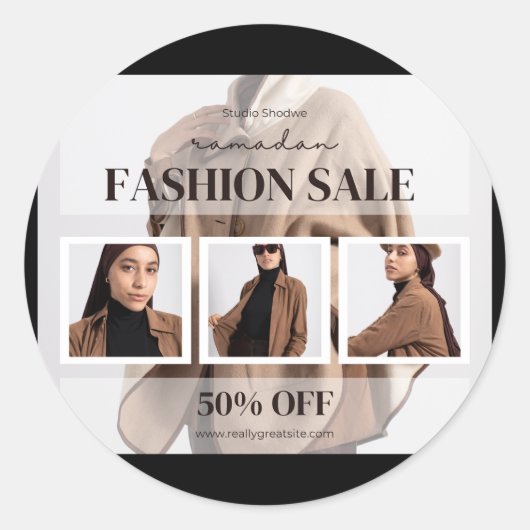 Sticker Rond Thiêt Ké Chua a Có Tên (4) (Devant)