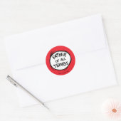 Sticker Rond Thing One Thing Two - Père de toutes choses (Enveloppe)