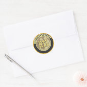 STICKER ROND THL BADGE HISTOTECHNOLOGIST HISTOLOGY TECH (Enveloppe)