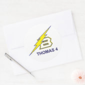 Sticker Rond Thomas 4 (Enveloppe)