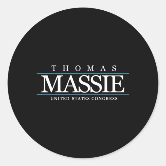 Sticker Rond Thomas Mie Congrès des États-Unis (Devant)