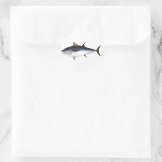 Sticker Rond Thon rouge (Sac)