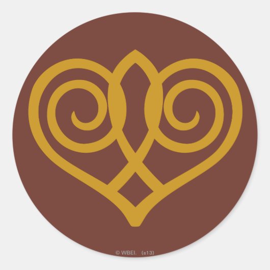 Sticker Rond Thranduil Symbol (Devant)