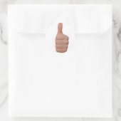 Sticker Rond Thumbs up ! (Sac)