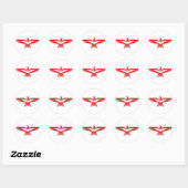 Sticker Rond Thunderbird (Feuille)