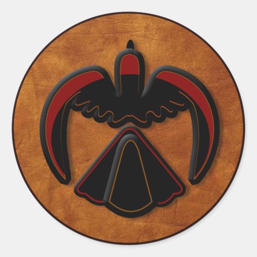 Sticker Rond Thunderbird (Devant)