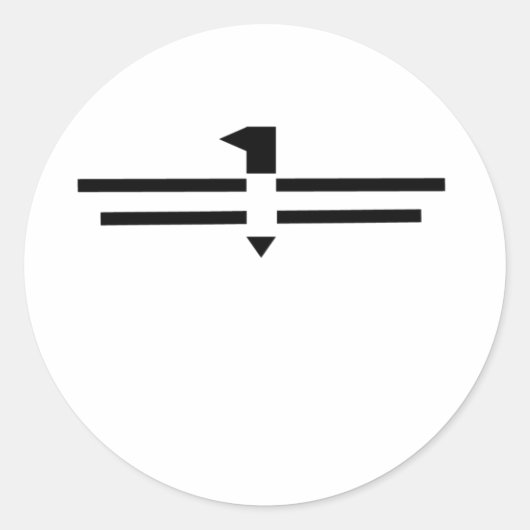 Sticker Rond Thunderbird # 2 (Devant)