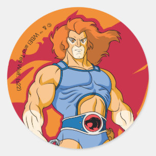 Sticker Rond ThunderCats   Lion-O Character Graphic