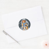 Sticker Rond ThunderCats | Lion-O Halfttone Shadow Graphic (Enveloppe)