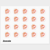 Sticker Rond ThunderCats | Logo explosif (Feuille)