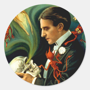 Sticker Rond Thurston - Les esprits reviennent-ils ?