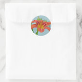 Sticker Rond Tiger Lily (Sac)