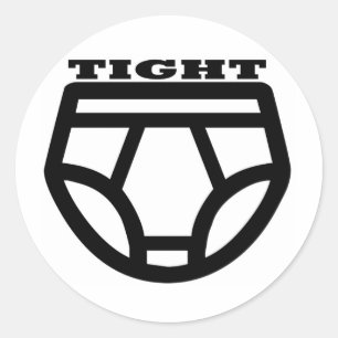 Sticker Rond TIGHT - Gros Vagues