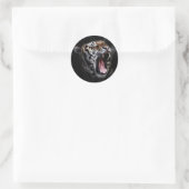 Sticker Rond Tigre (Sac)