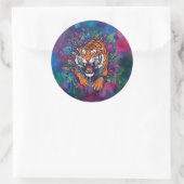 Sticker Rond Tigre (Sac)
