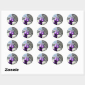 Sticker rond Tigress Chargeur (Feuille)
