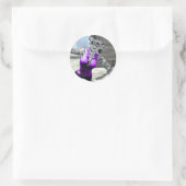 Sticker rond Tigress Chargeur (Sac)