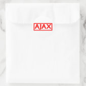 Sticker Rond Timbre Ajax (Sac)