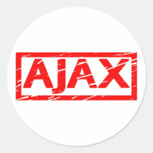 Sticker Rond Timbre d'Ajax