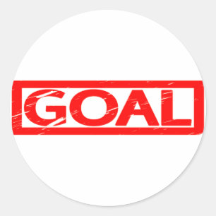 Sticker Rond Timbre de but