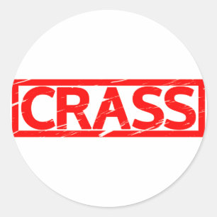 Sticker Rond Timbre de crasse