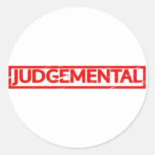 Sticker Rond Timbre de jugement