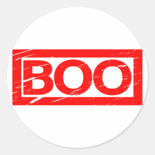 Sticker Rond Timbre de la boite