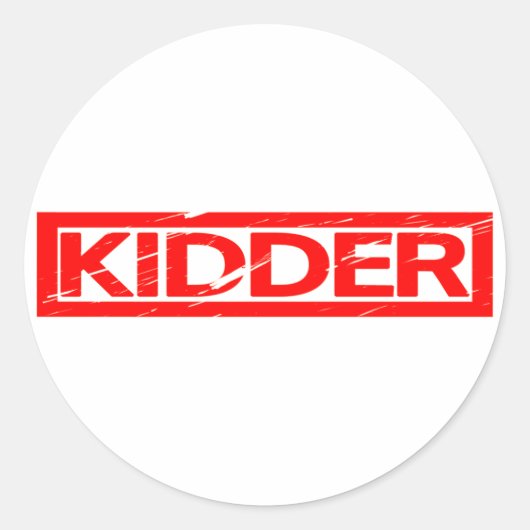 Sticker Rond Timbre de l'enfant (Devant)