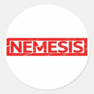 Sticker Rond Timbre de némésis