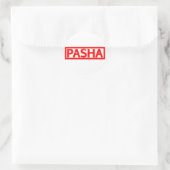 Sticker Rond Timbre de Pacha (Sac)