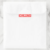 Sticker Rond Timbre de refroidissement (Sac)