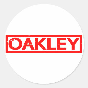 Sticker Rond Timbre d'Oakley