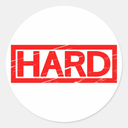 Sticker Rond Timbre dur (Devant)