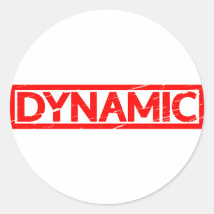 Sticker Rond Timbre dynamique