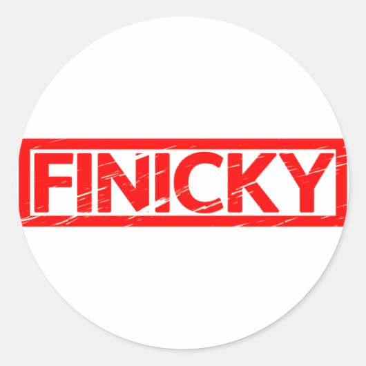Sticker Rond Timbre épineux (Devant)