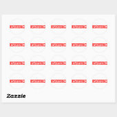 Sticker Rond Timbre ésotérique (Feuille)